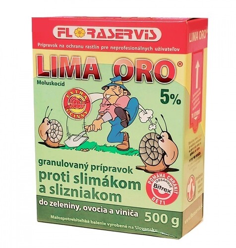 Lima Oro 500g granule proti slimákom  - 1