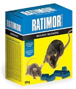 Parafínové bloky na myši a potkany 300g Ratimor 