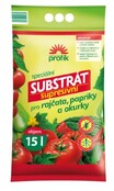 Supersívny substrát na paradajky, papriky 15L Profík Forestina 