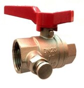 Záhradný ventil 3/4´´ 4610051 priebežný odvodňovací 